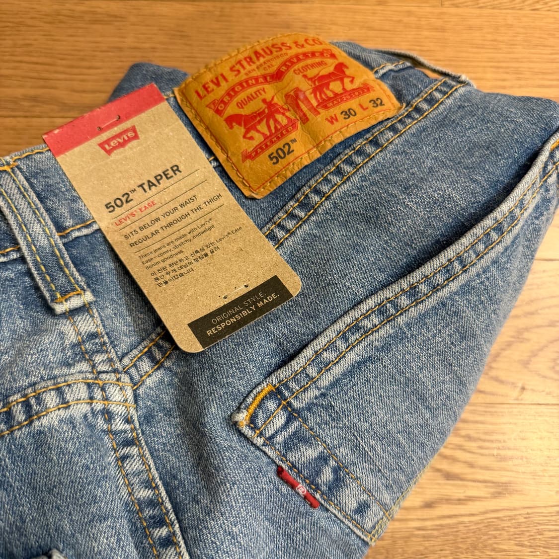 levi’s 502 테이퍼 핏 데님팬츠 상품이미지5