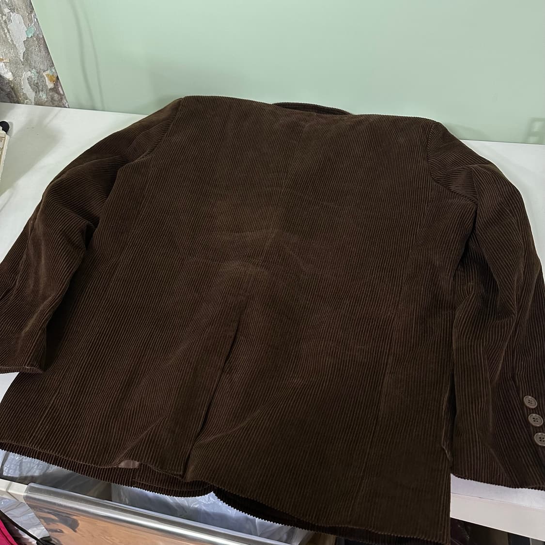 우먼OS 더오픈프로덕트 브라운 클래식핏 코듀로이 블레이져 상품이미지4