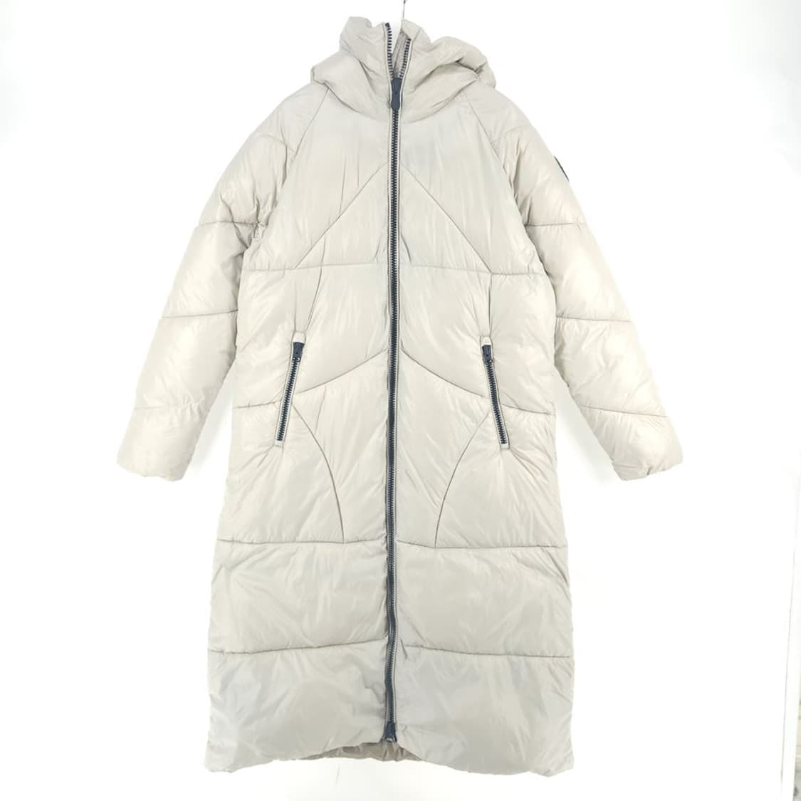 [1(90)]세이브더덕 베이지 폴리충전 롱 패딩[Y5C-254] 상품이미지1