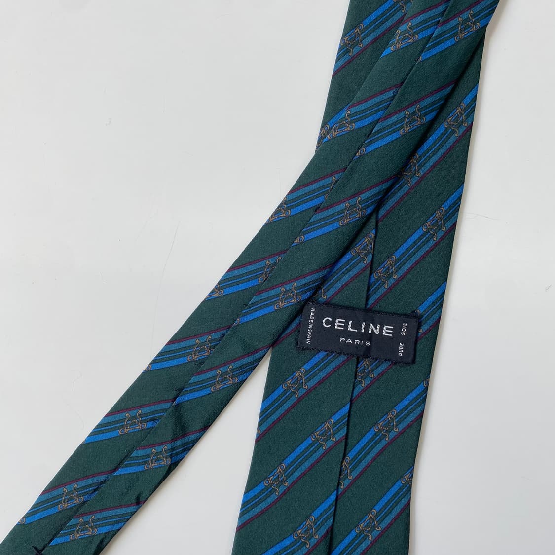 셀린느(celine) 심플로고 명품 정품 넥타이 상품이미지5