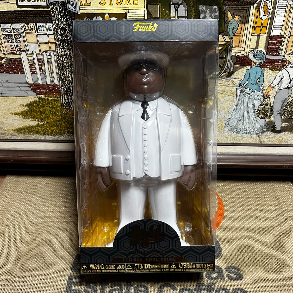 새상품 펀코 골드 프리미엄 바이닐 피규어 비기 12인치 상품이미지1