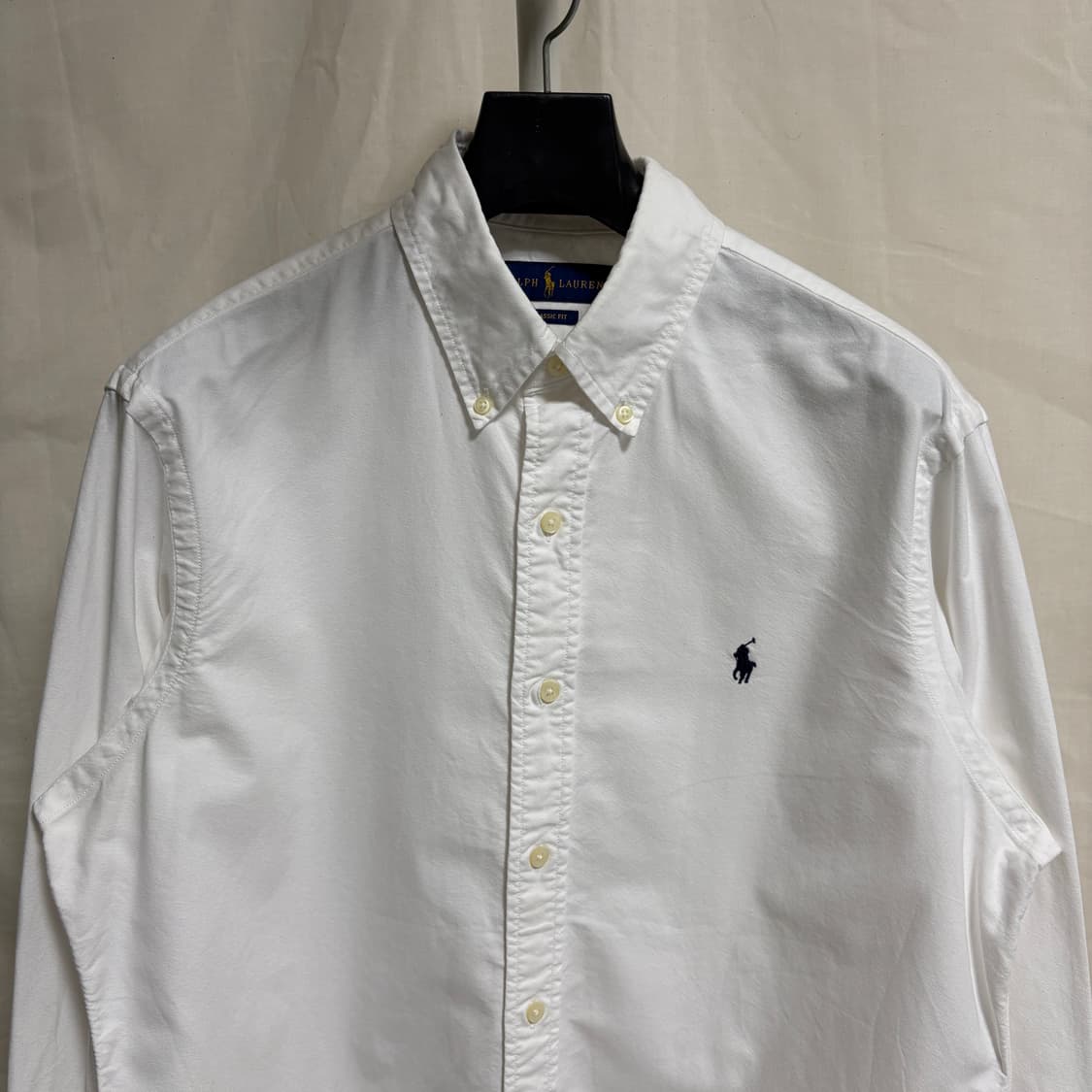 폴로 랄프로렌 클래식핏 옥스포드 셔츠 / 화이트, M 상품이미지2