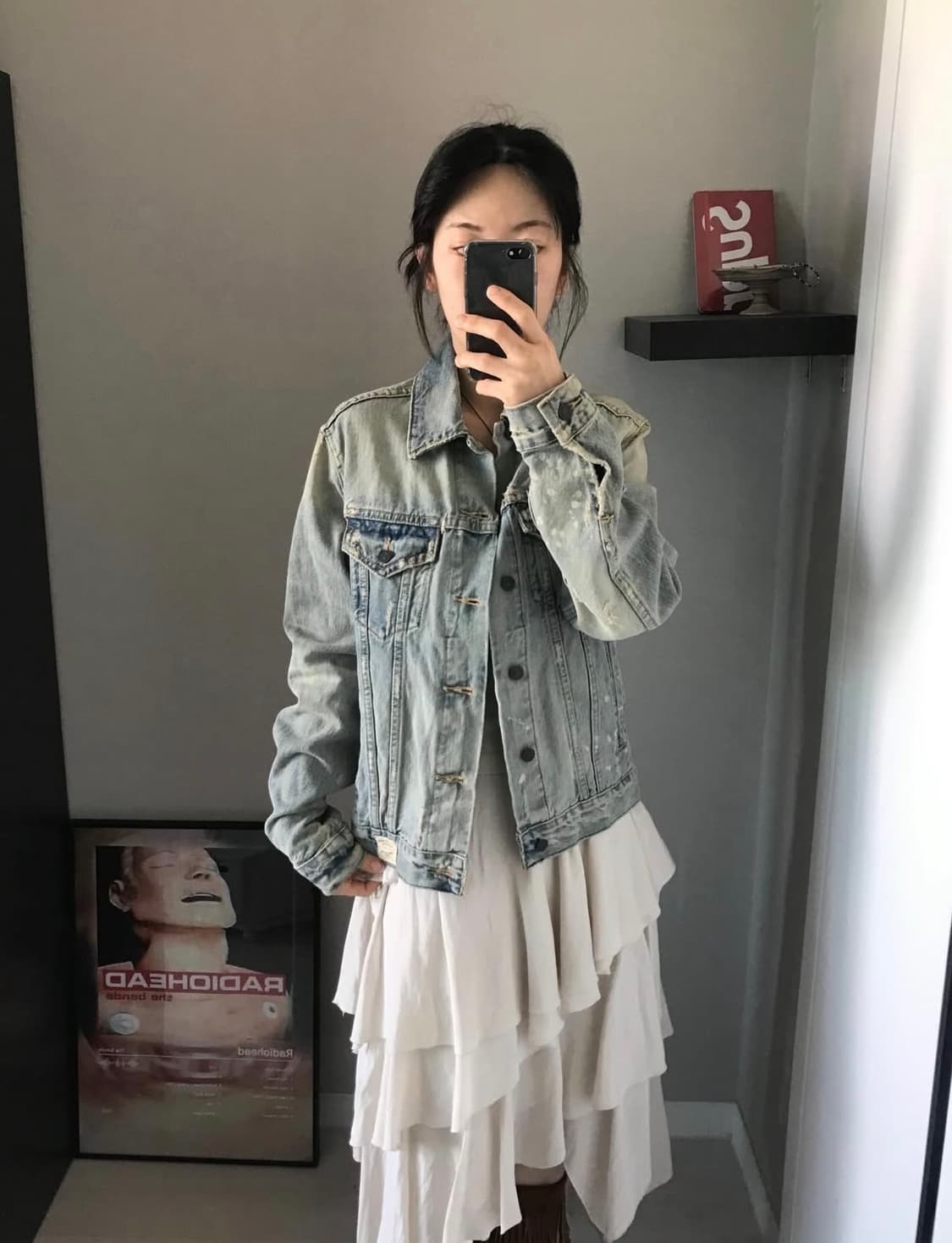 아베크롬비 데미지 청자켓  상품이미지2