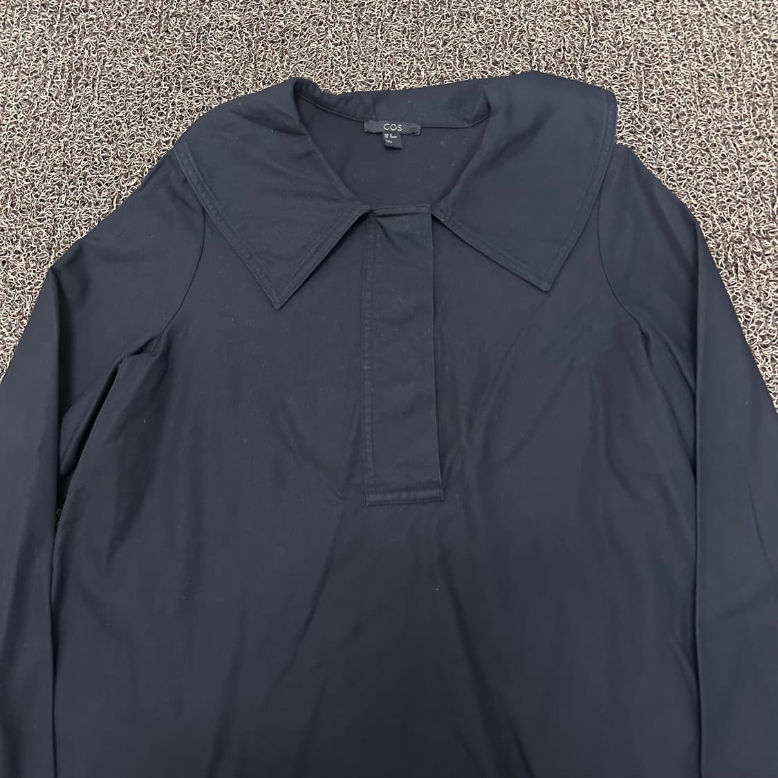 COS 코스 여성 블라우스 긴팔 네이비 32사이즈 상품이미지2