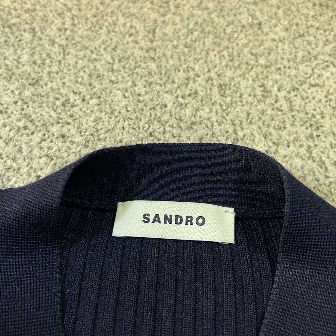 산드로 우먼 플리츠 가디건  상품이미지3