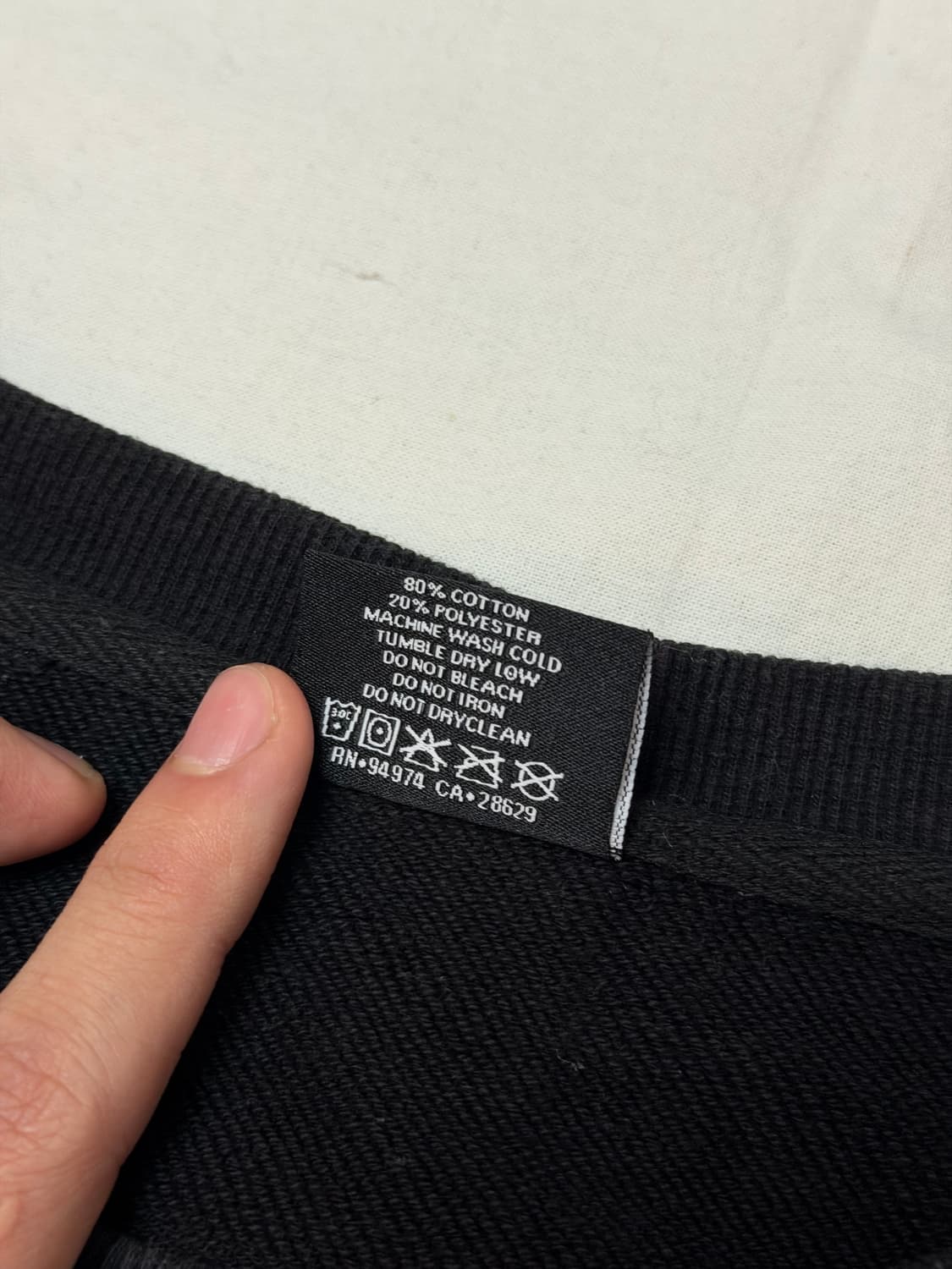 스투시 교토 드래곤 맨투맨 스웻셔츠 블랙 상품이미지6