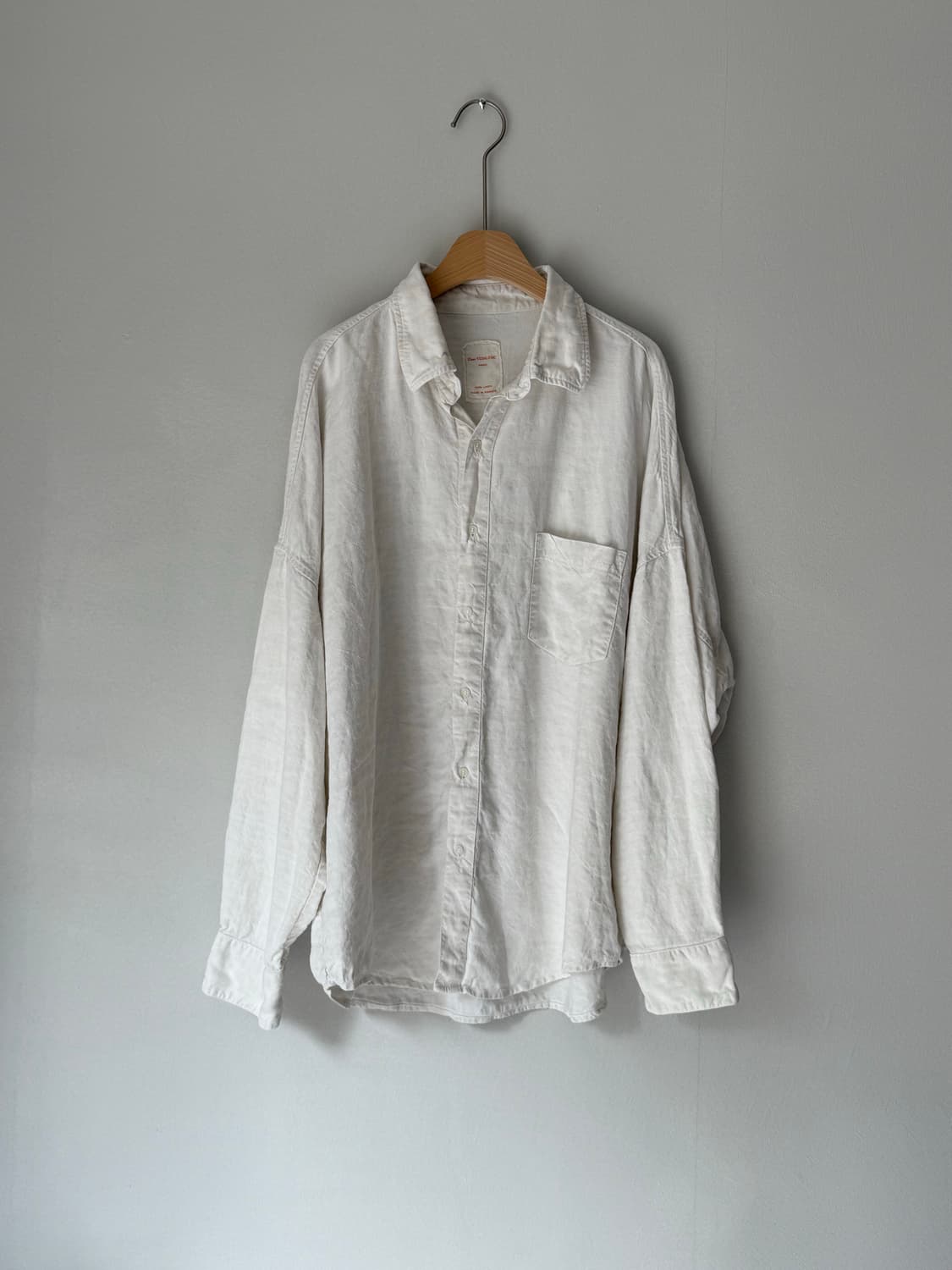 Chez vidalenc - antique linen shirt axl 상품이미지3