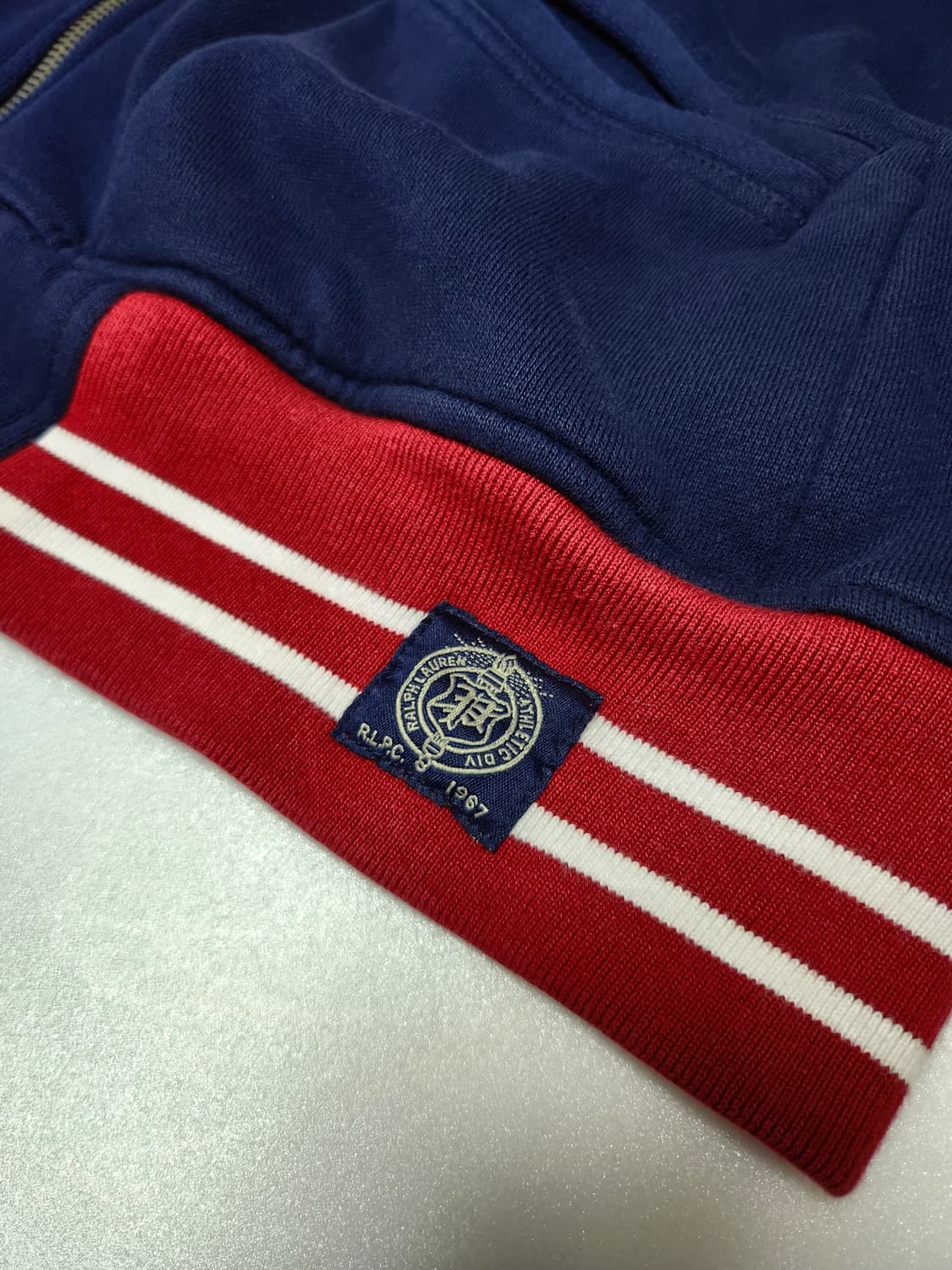 폴로 랄프로렌 코튼 집업 스타디움 자켓 L 상품이미지7