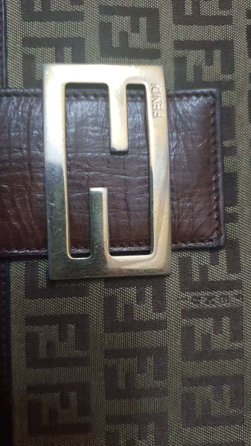 Fendi 주카 Zucca 캔버스 장지갑 
 상품이미지2