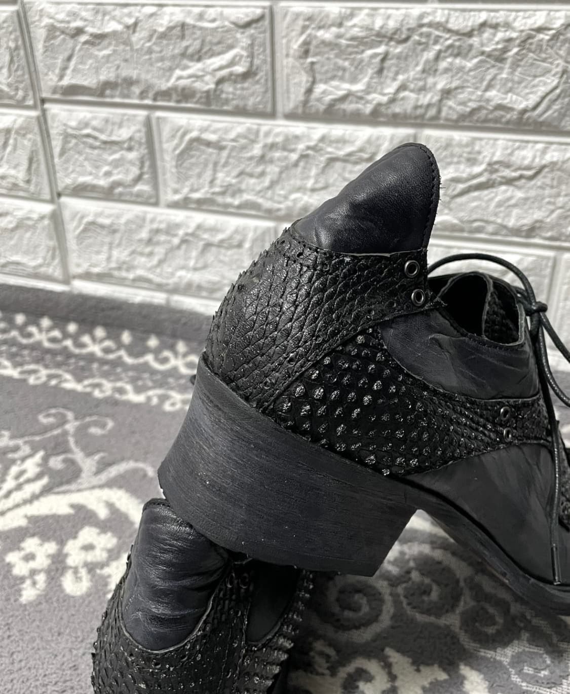 boredom 00's 레더 구두 상품이미지4