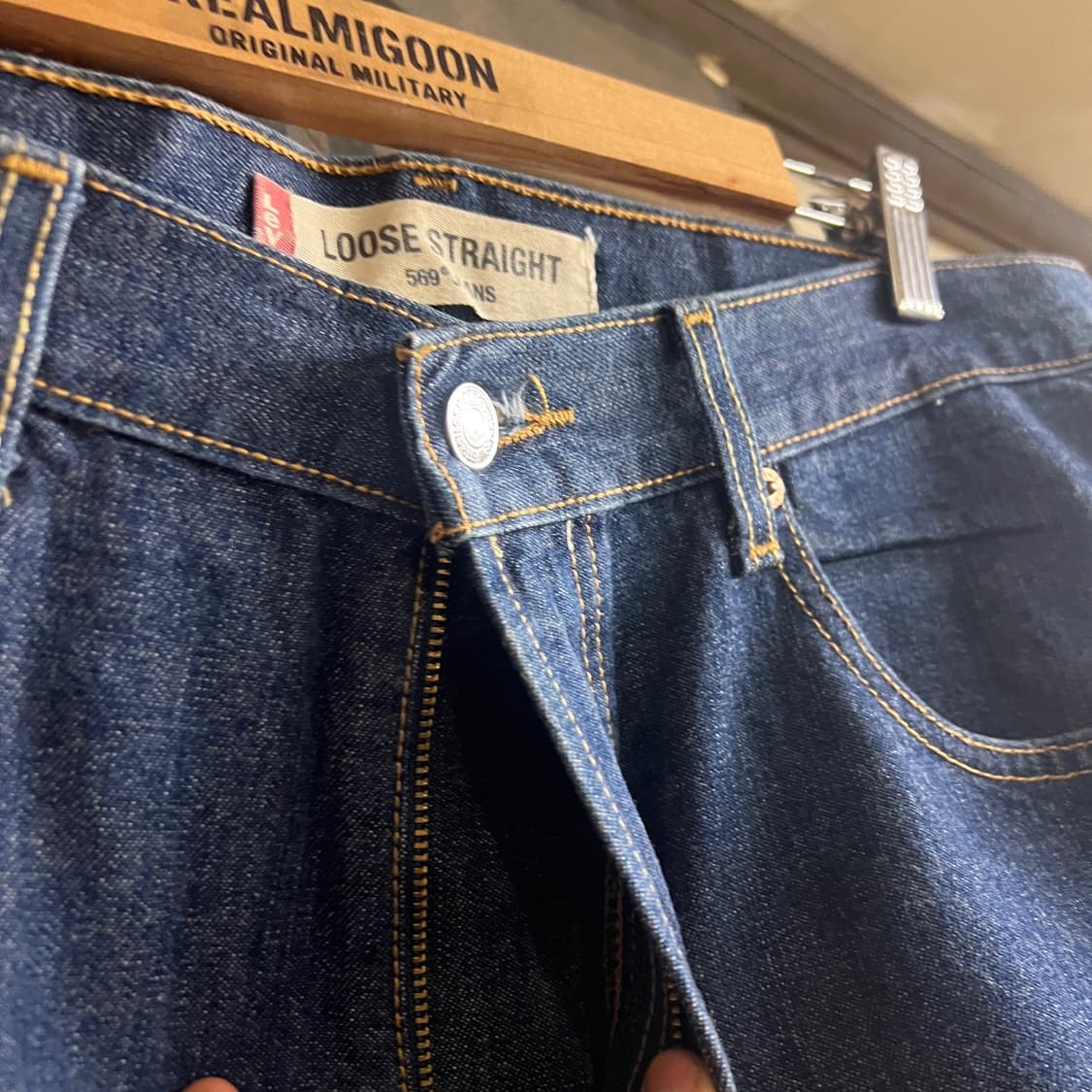 00's 리바이스 569 34 Size Mexico 260407-6 상품이미지4