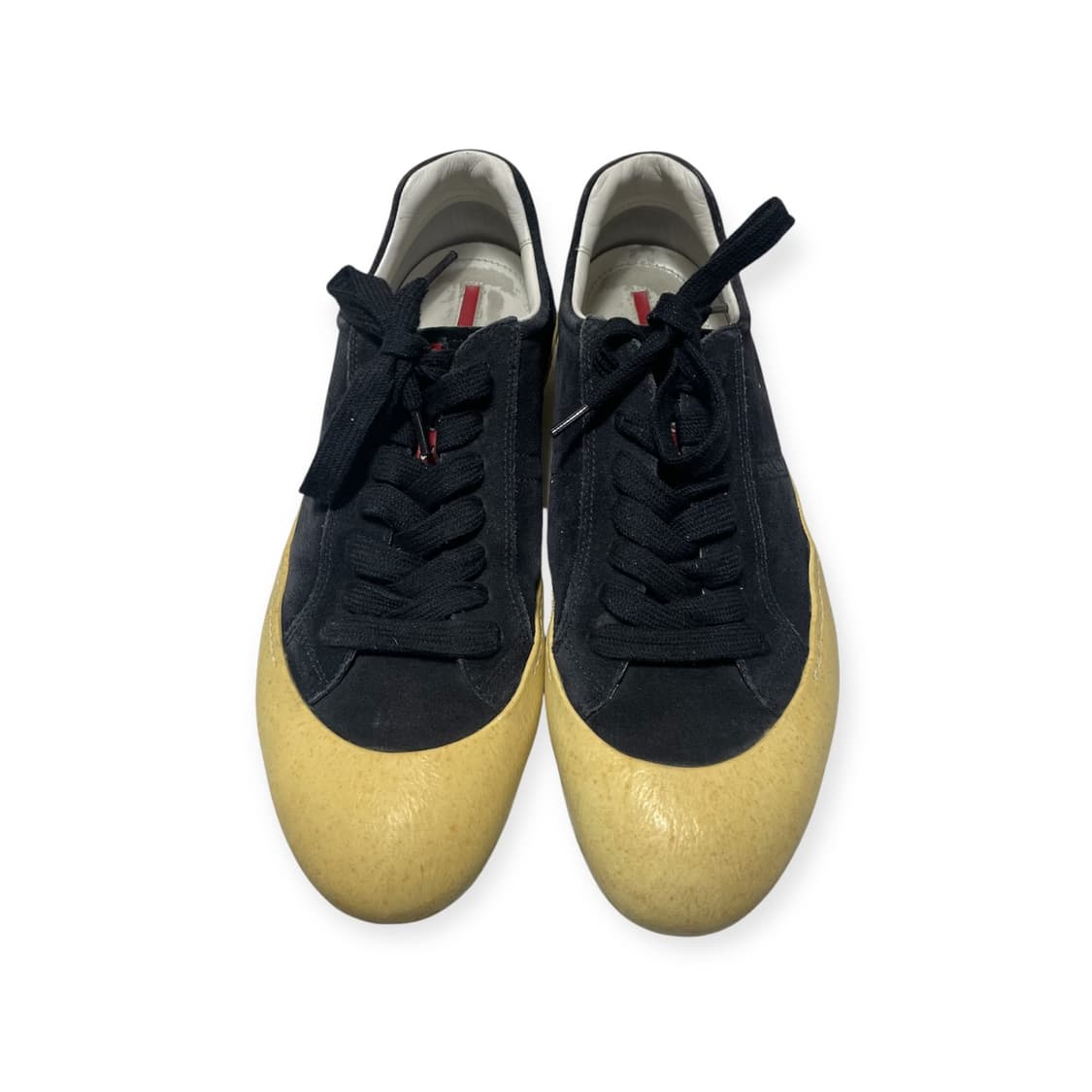 280~285) 프라다 스포츠 스웨이드 스니커즈 블랙 상품이미지3