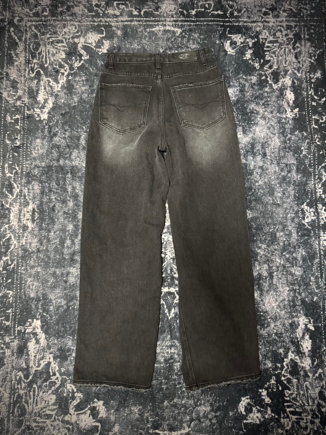 Black Dis Detail Denim Jeans 상품이미지3