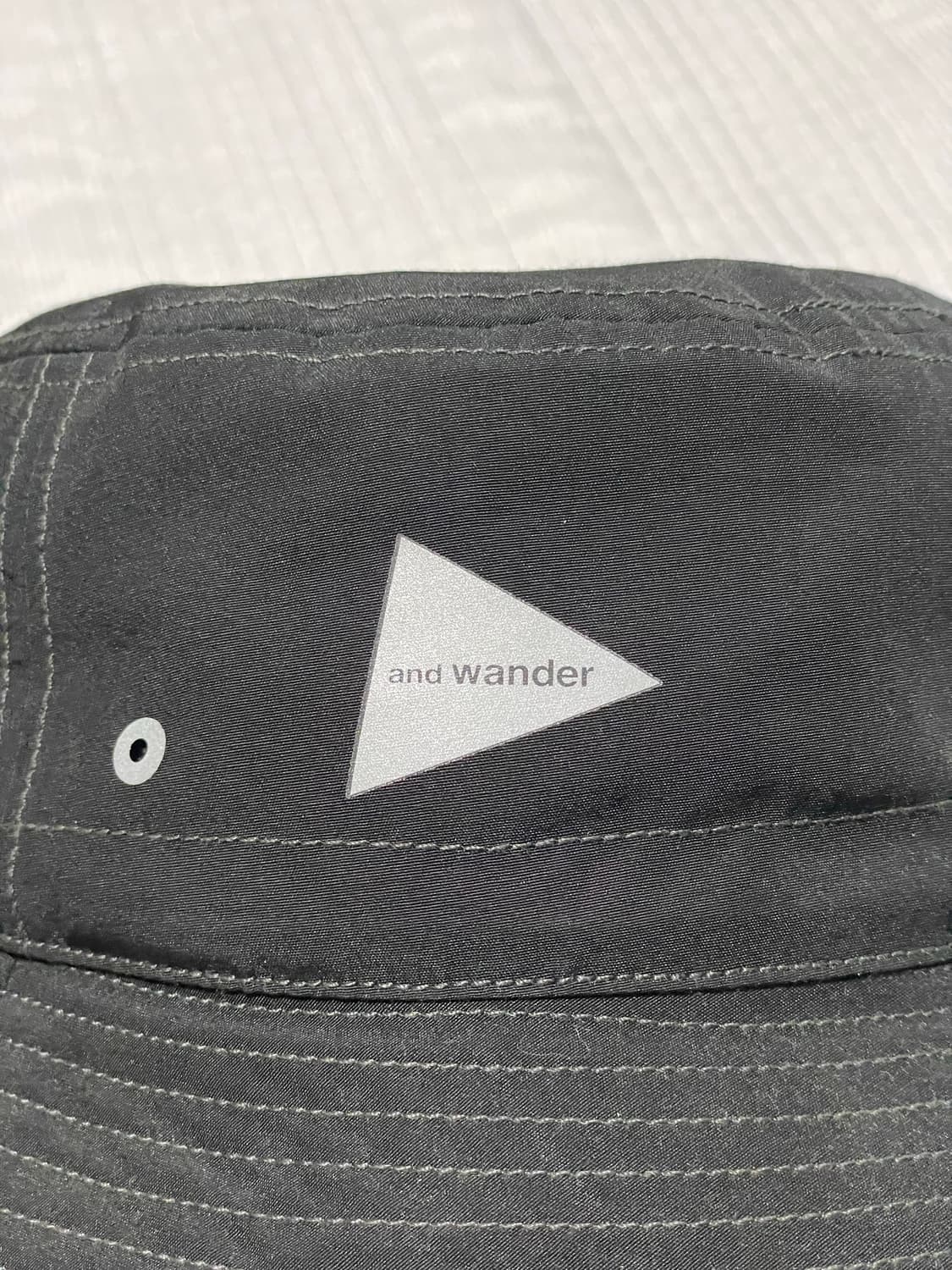 [F] 앤드원더 PE/CO 버킷햇 블랙 상품이미지3