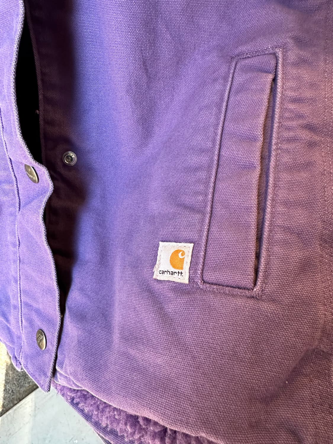 칼하트 쉐르파 라이닝 컨버스 후드 베스트 상품이미지6