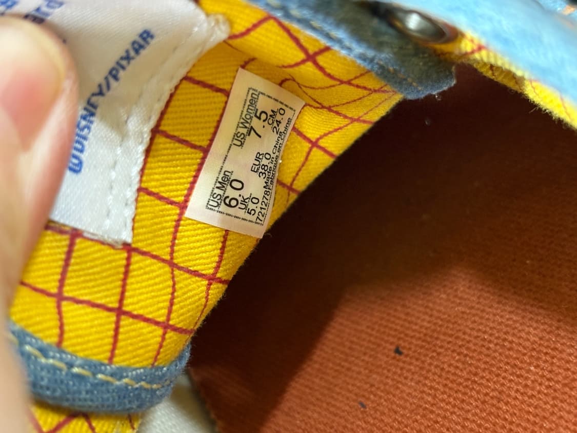 반스 X 픽사 토이스토리 우디 어센틱 상품이미지7