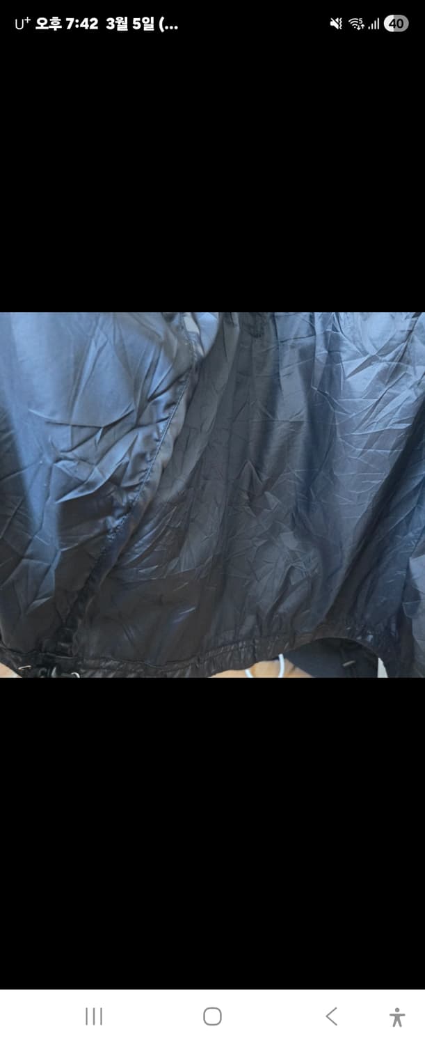 스투시 링클 나일론 자켓 블랙 M 상품이미지6