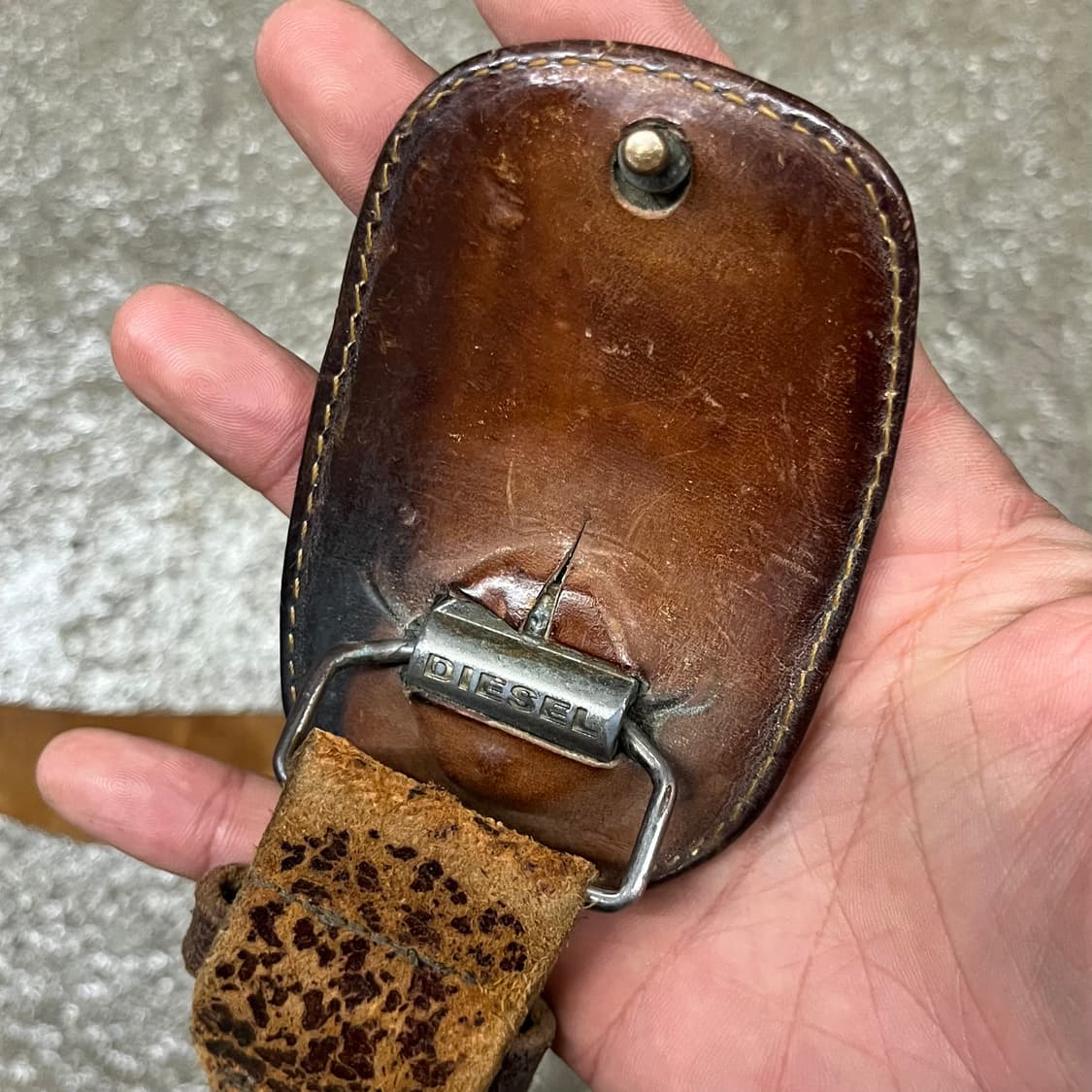 디젤 레더 버클 벨트 (~31“) 상품이미지4