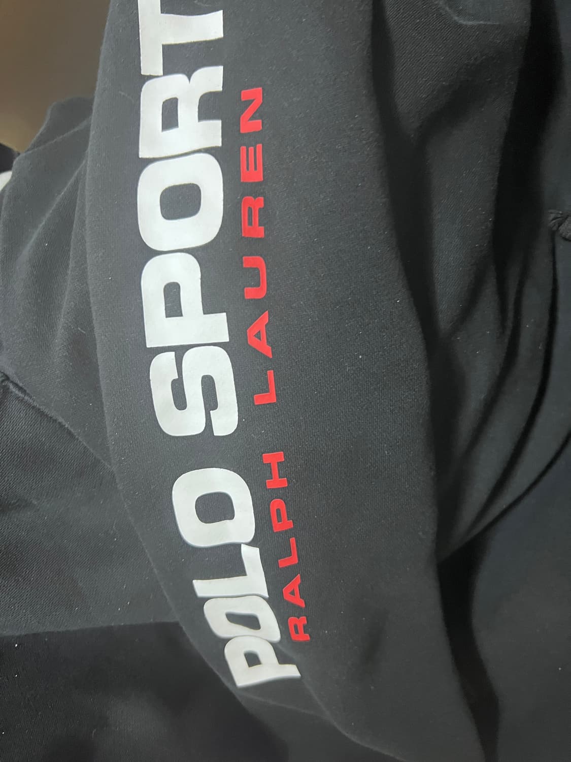 폴로 스포츠 블랙 후드티 XXL+스웨터 팬츠 세트 상품이미지4