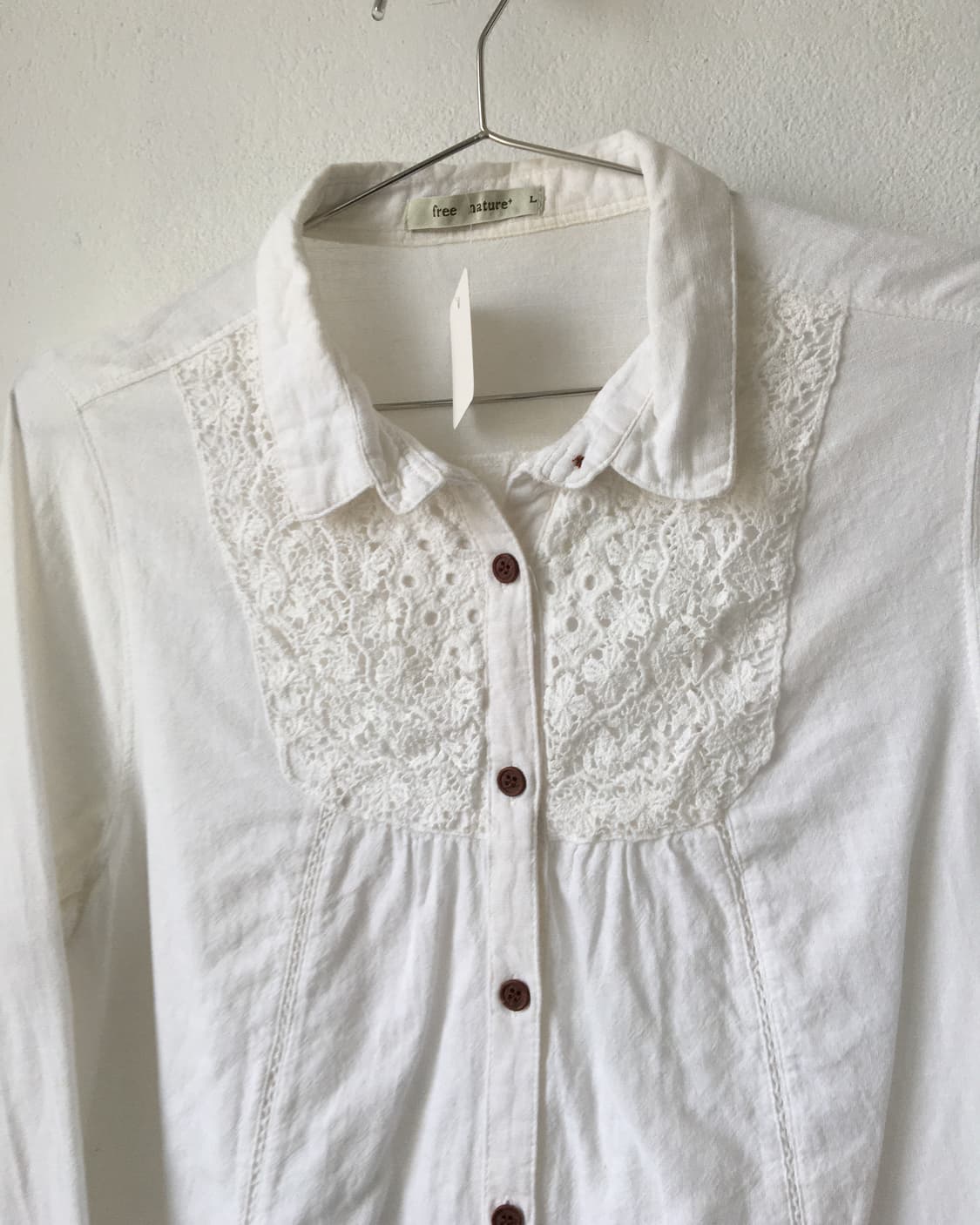 Crochet point shirt 상품이미지4