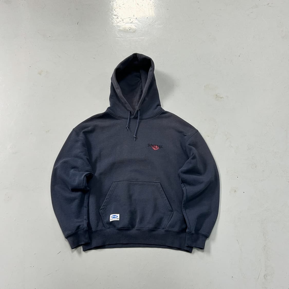 쇼트 로고 프린팅 후디  상품이미지3