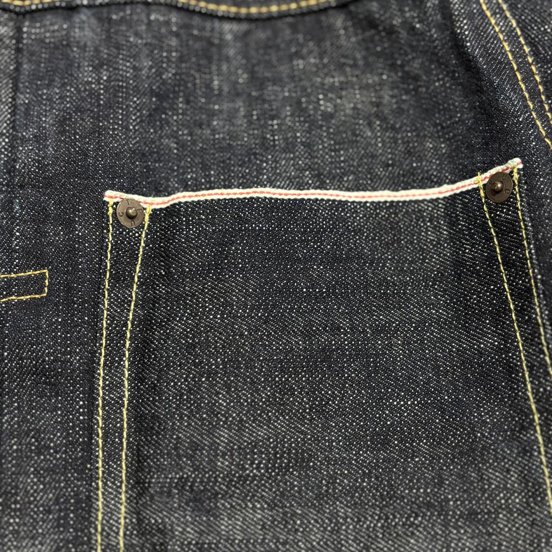 fuct 퍽트 일제 셀비지 1세대 타입1 지쟌 지잔 트러커 데님 자켓 상품이미지7