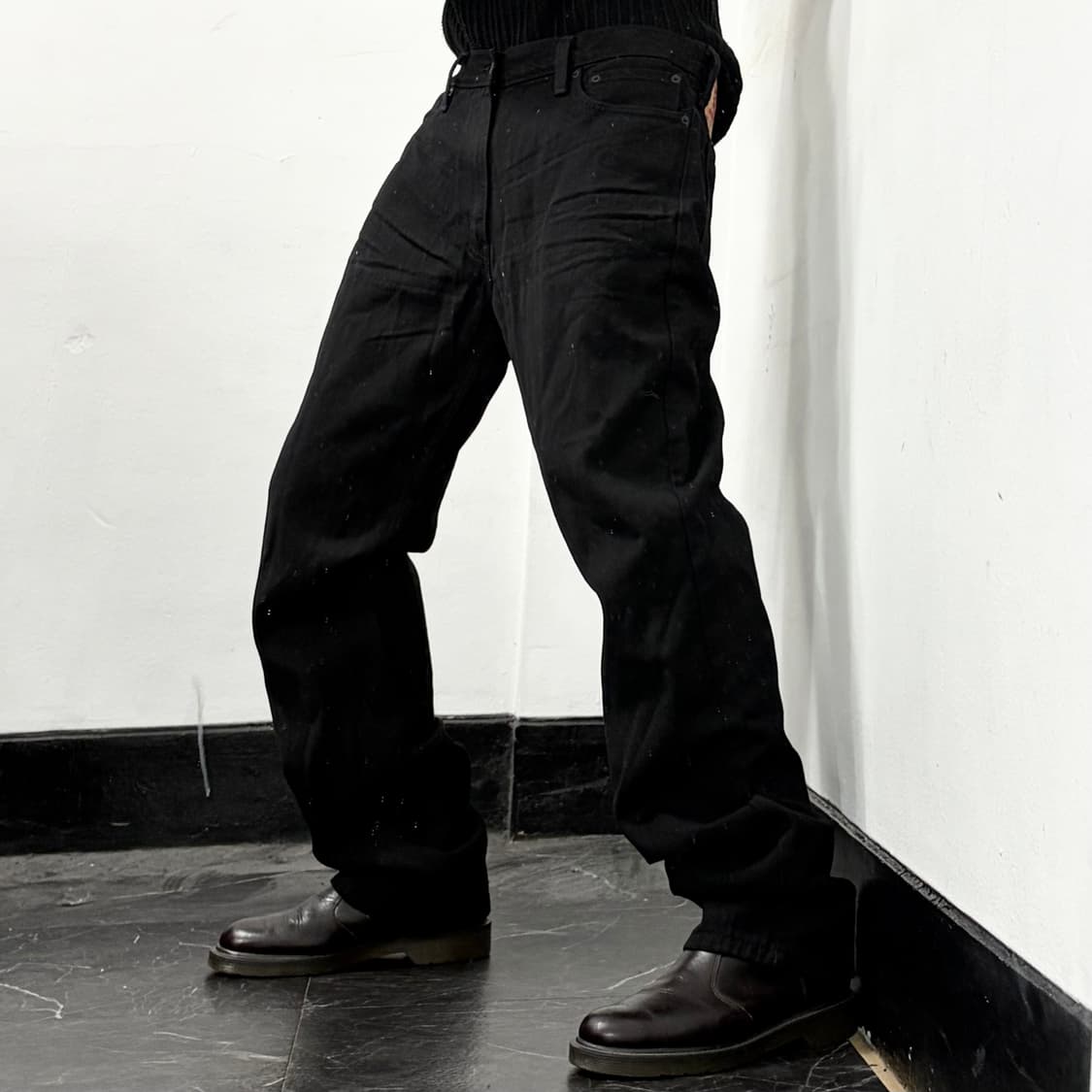 리바이스 504 블랙진 상품이미지2