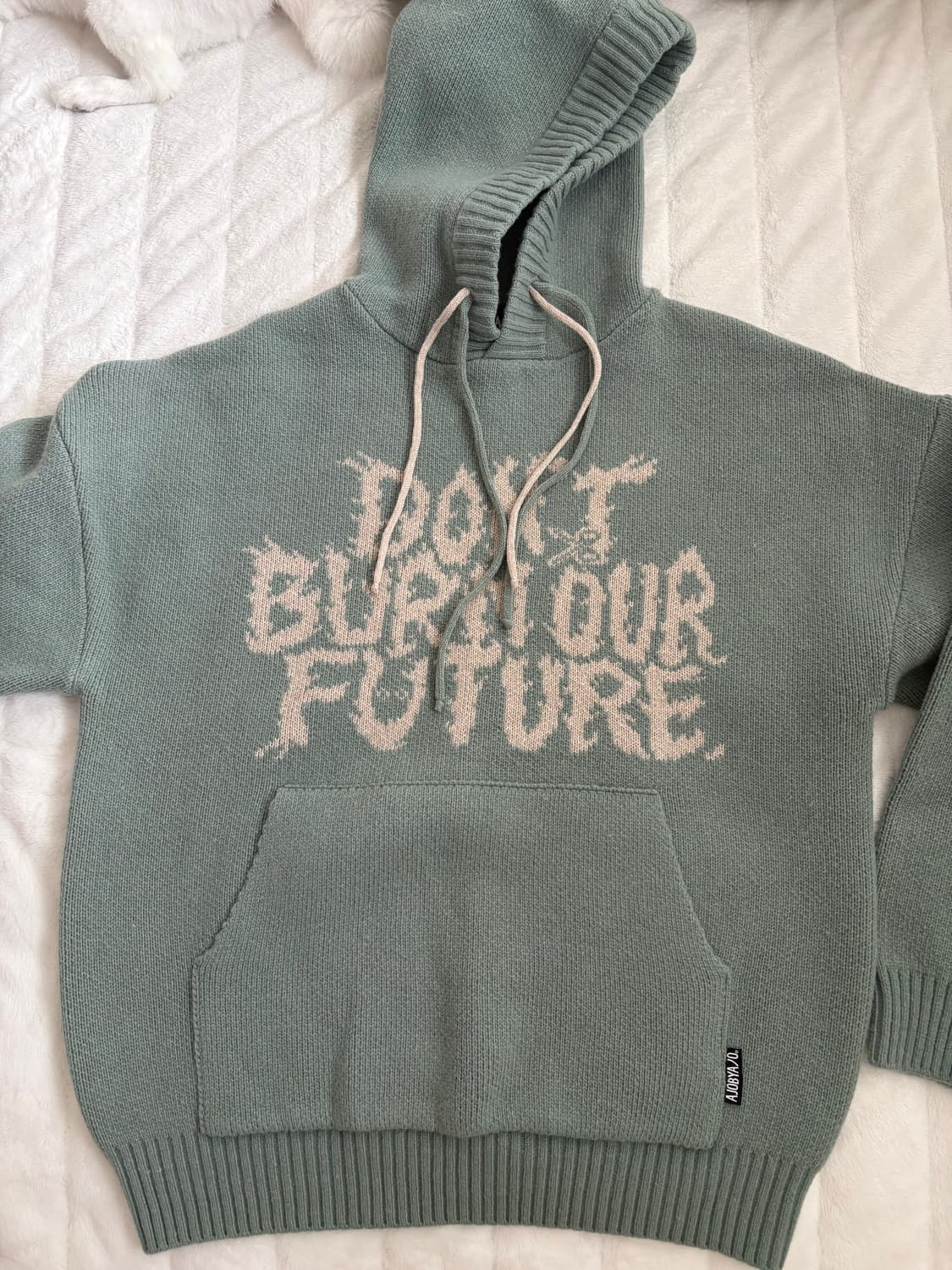 아조바이아조 니트 후드 상품이미지1