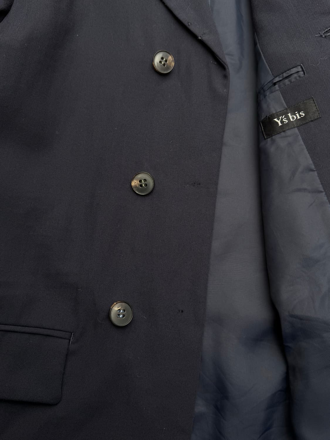 Y's bis by 요지야마모토 3B 블레이저 자켓 상품이미지4