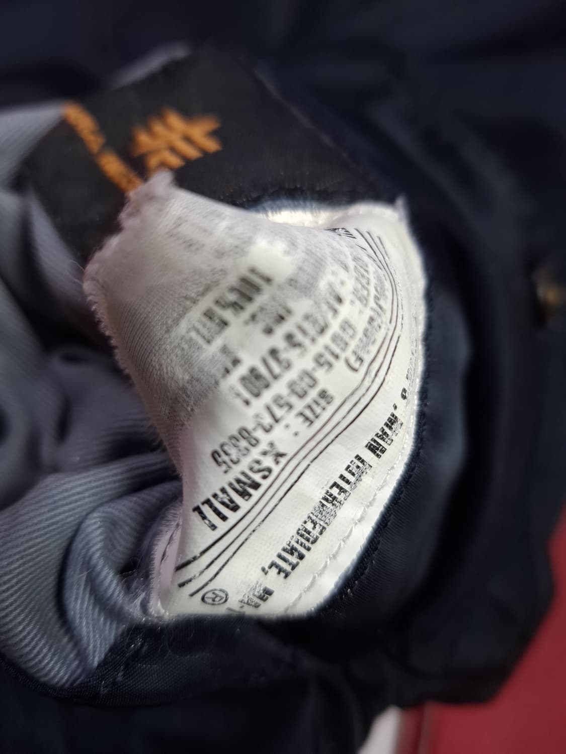 오리지날 알파사 미공군 민수용 MA-1 항공자켓 상품이미지3