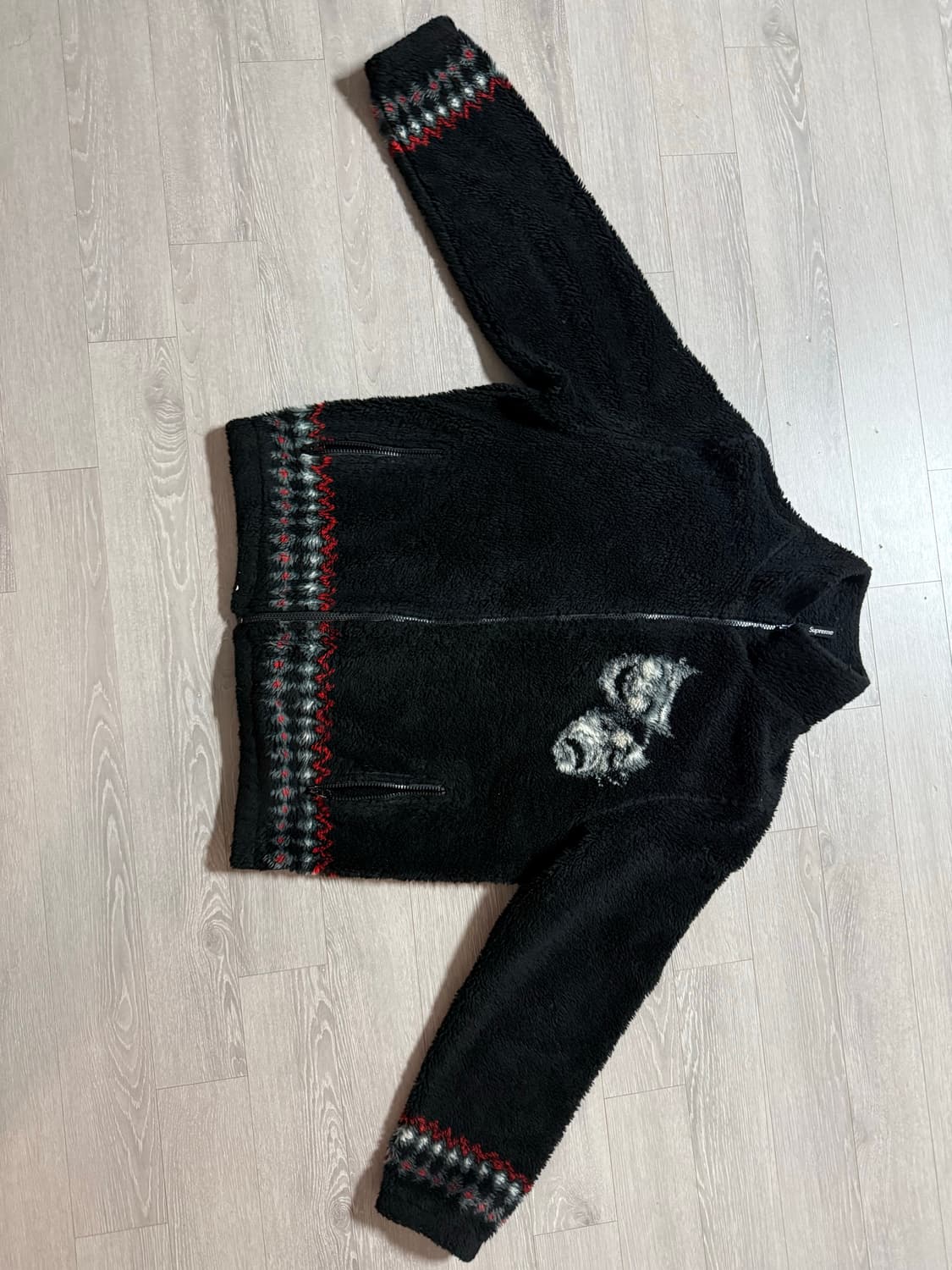 슈프림 드라마 마스크 플리스 자켓 상품이미지2