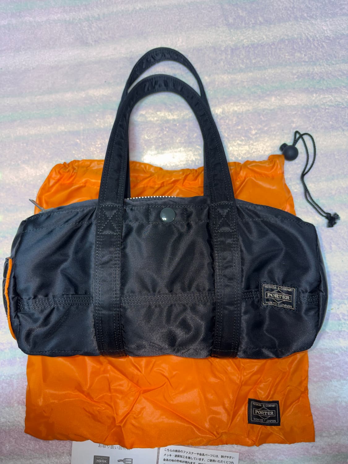 신형)Porter 요시다 포터 탱커 보스턴백 더플백 s 블랙 상품이미지3