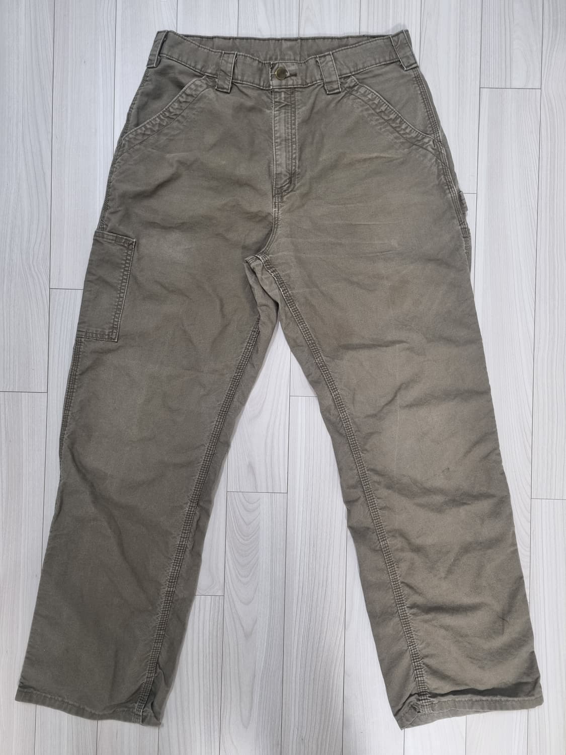 칼하트 카펜터 워크팬츠 B151 LBR 33X32 상품이미지2