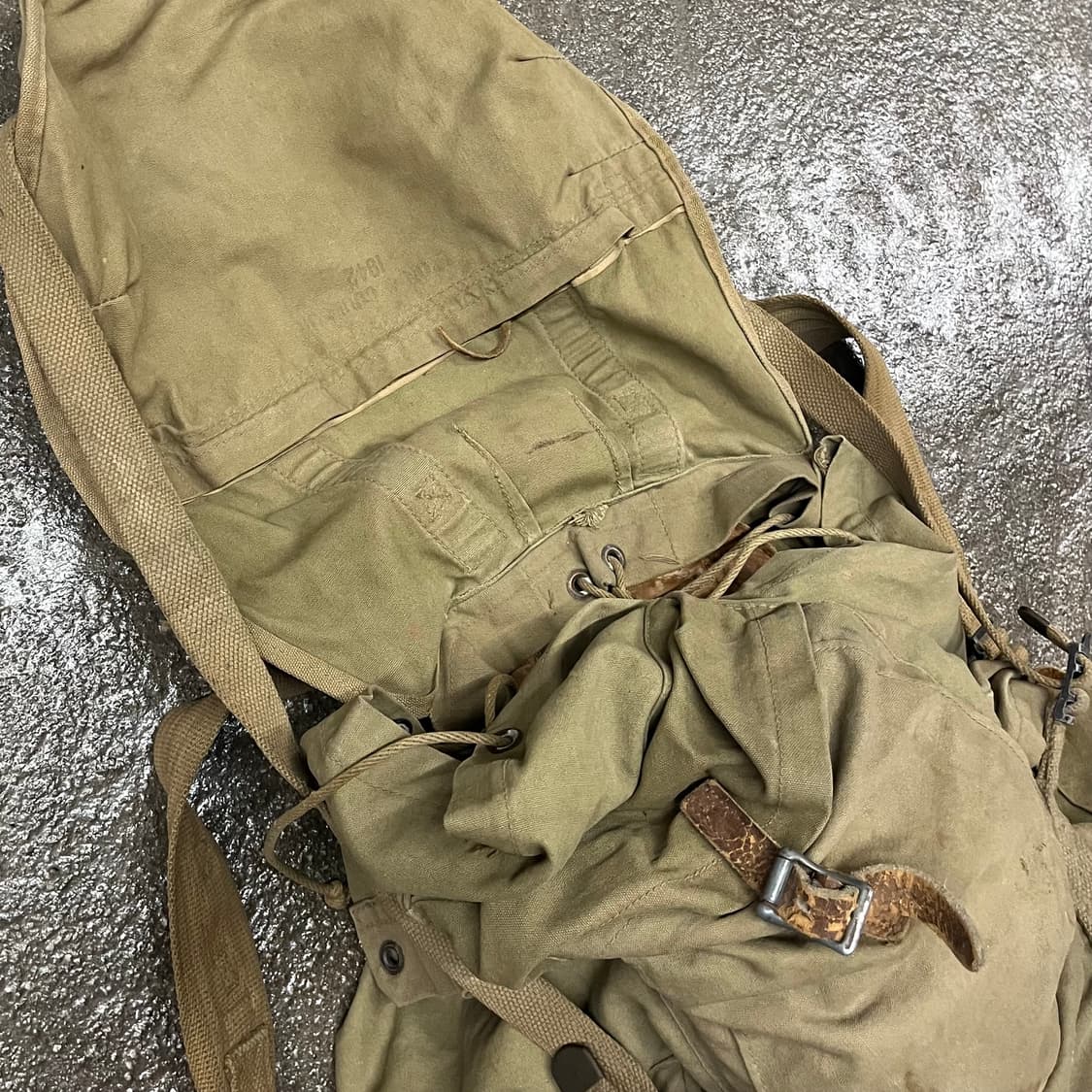 WW2 40s US 밀리터리 백팩 상품이미지3