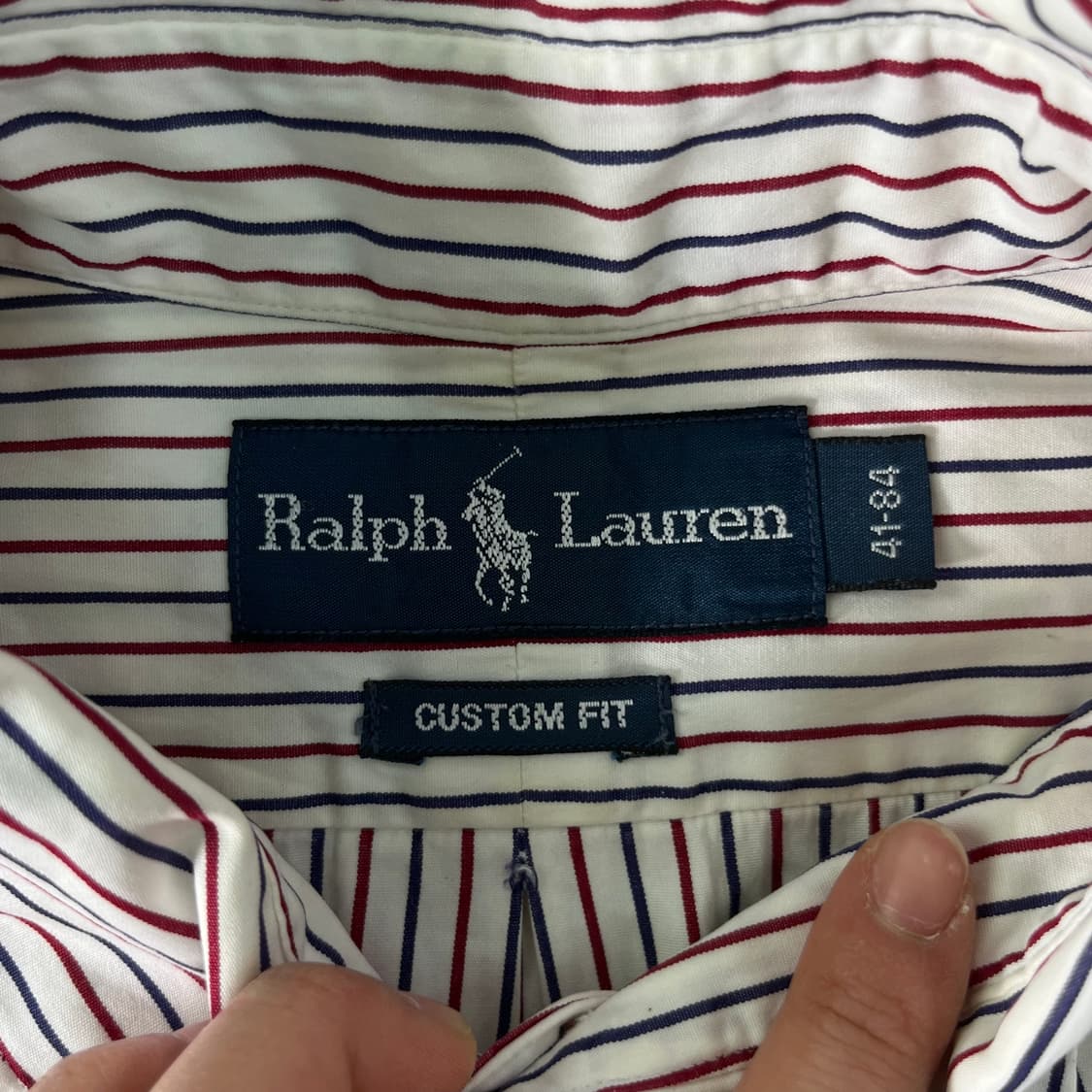 100 폴로랄프로렌 빈티지 스트라이프 셔츠 상품이미지4