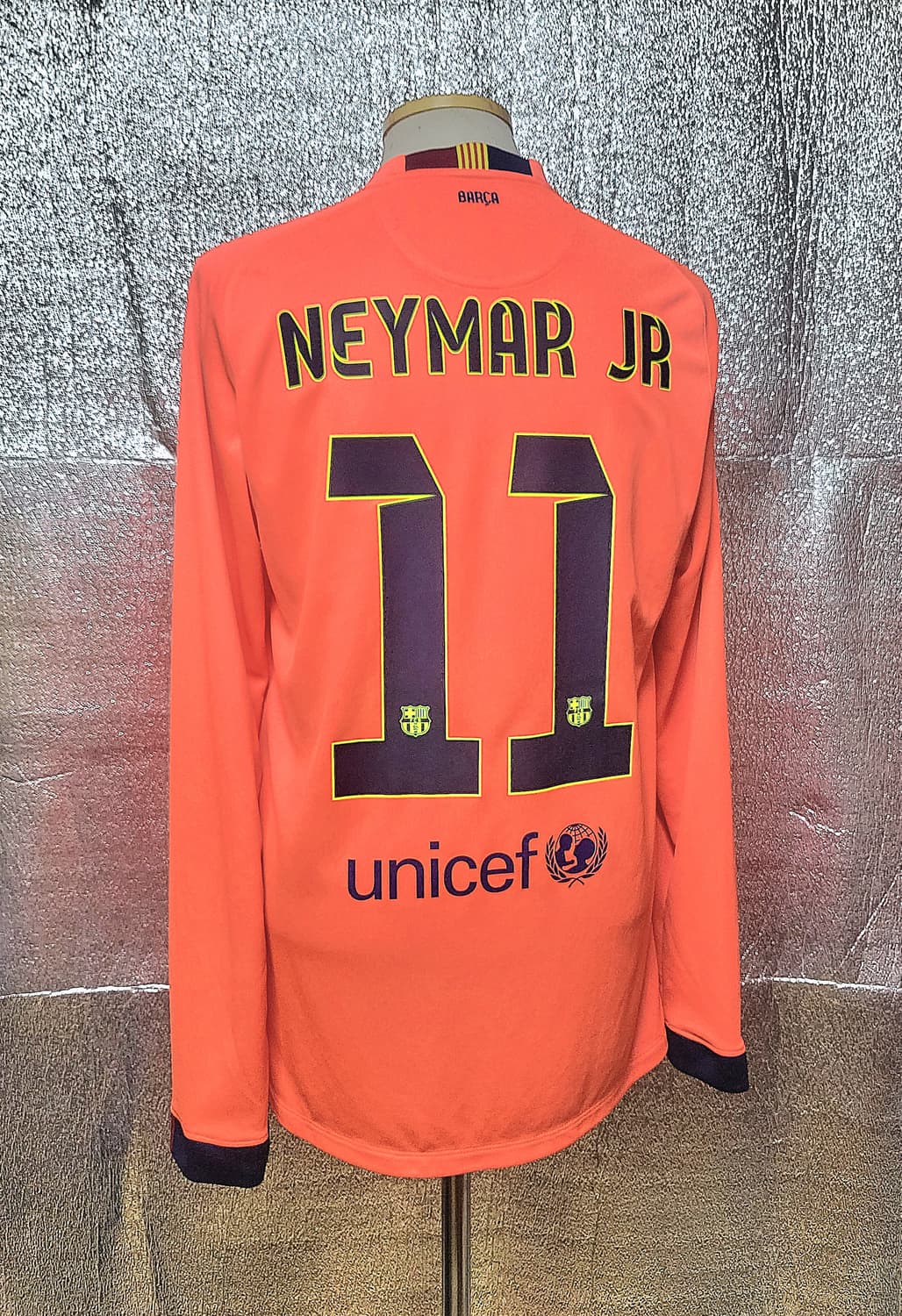 ♤필독♤ Feat 네이마르.jr  14/15 바르셀로나 어웨이 M 상품이미지3