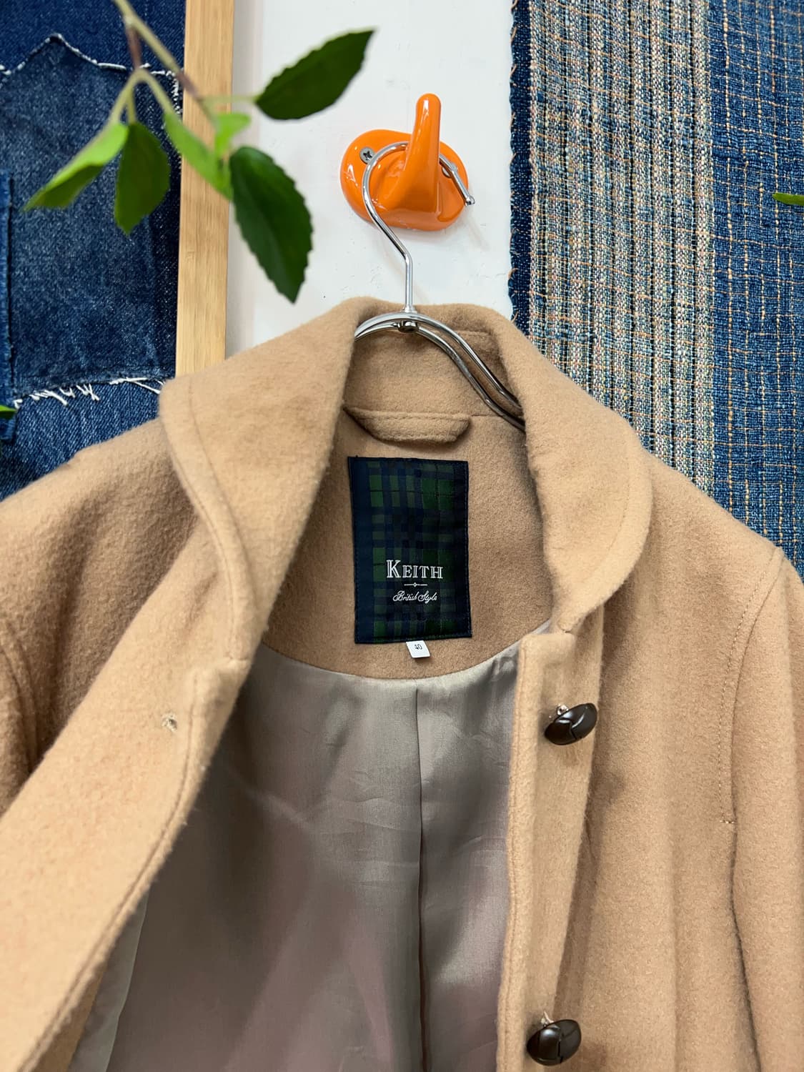 👧🏻KEITH Wool Stand Collar Coat 상품이미지6