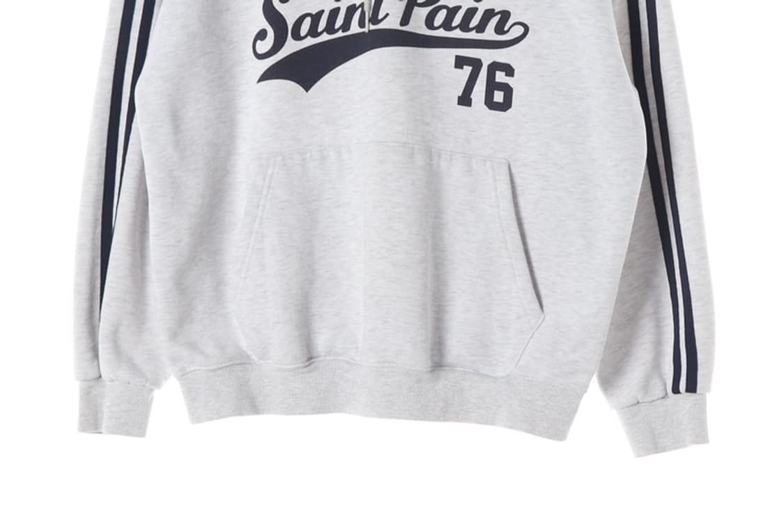 세인트페인 SAINT 76 로고 후드티 S 상품이미지4