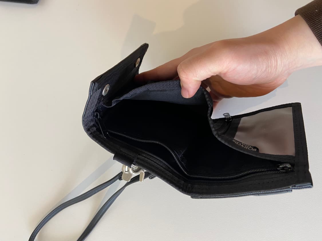 요시다포터 블랙 반지갑 + 스트랩 상품이미지5