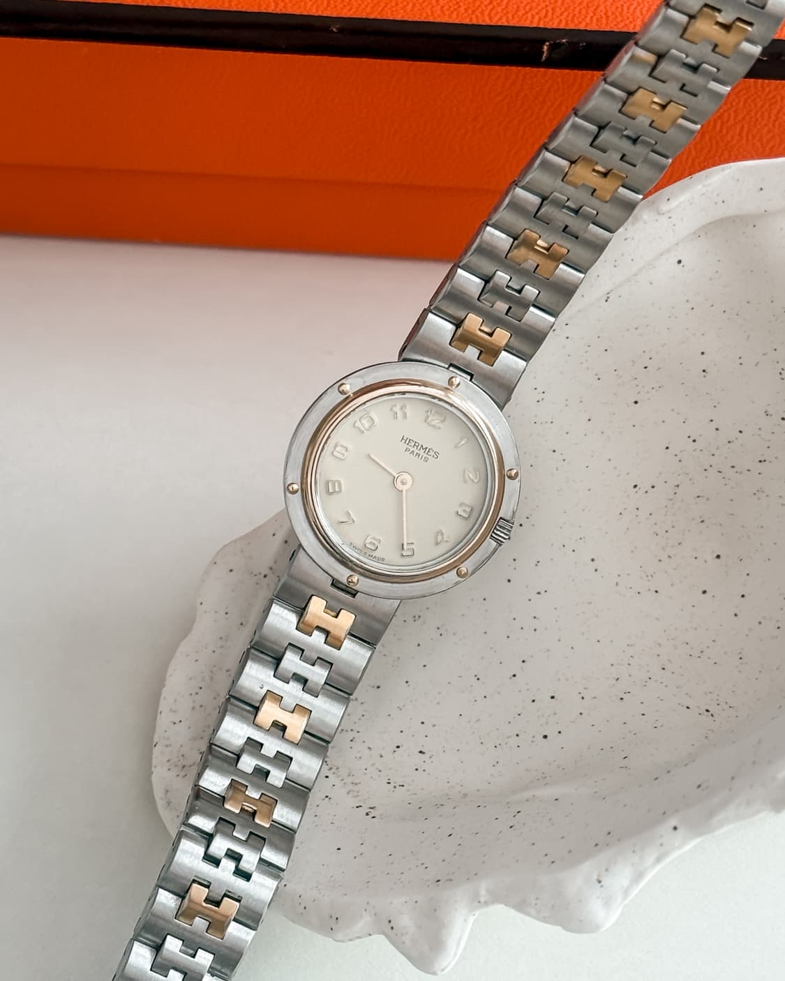 에르메스 클리퍼 콤비 시계 상품이미지3