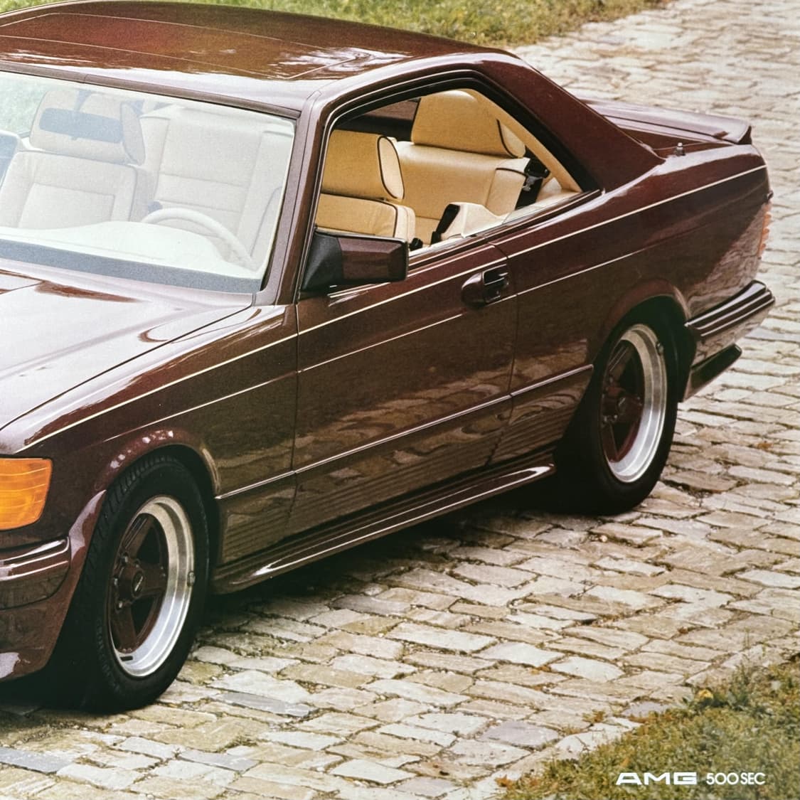 MERCEDES BENZ 500 SEC AMG 벤츠 포스터 상품이미지4