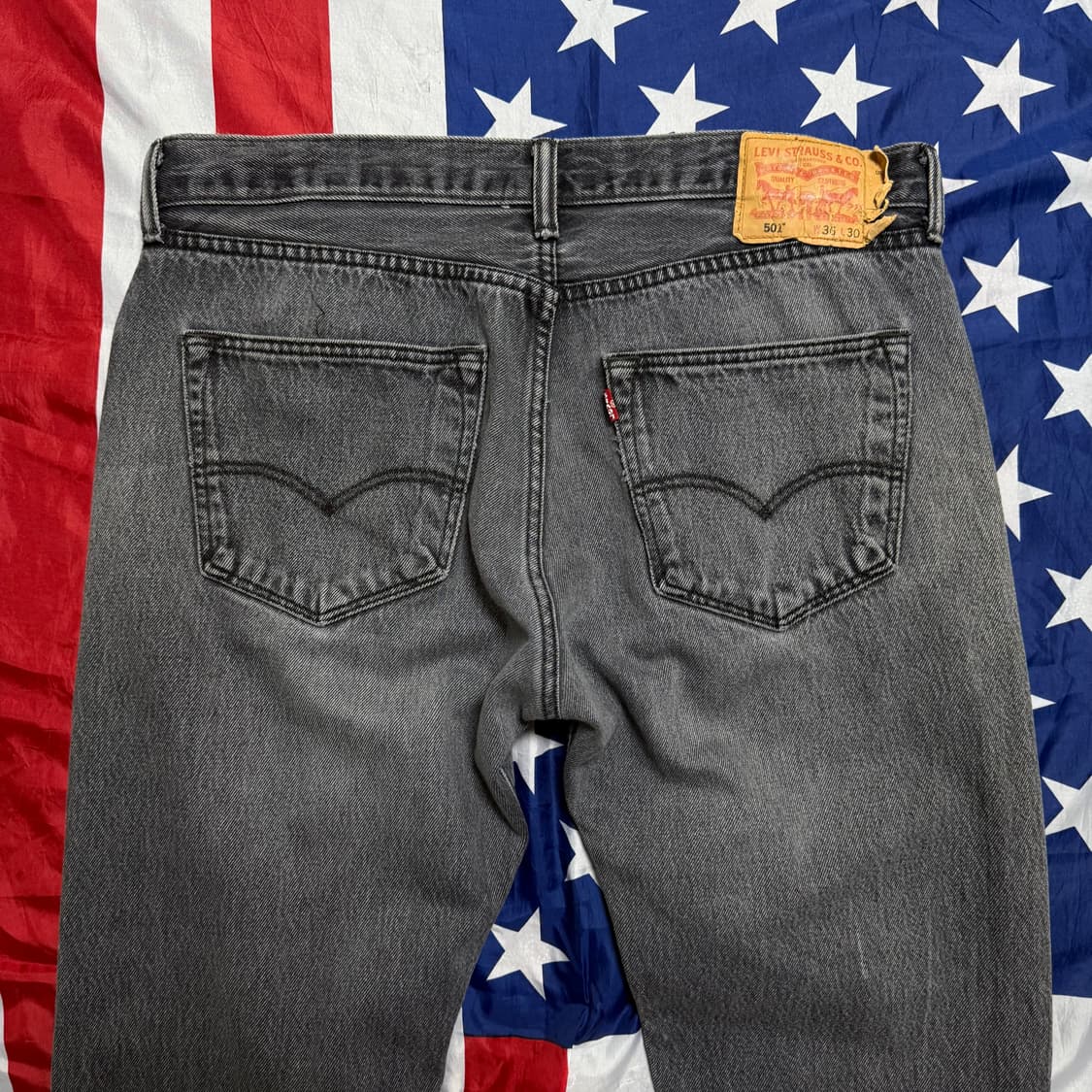  [36]Levi's 501 Black Vintage Denim - 8 상품이미지7