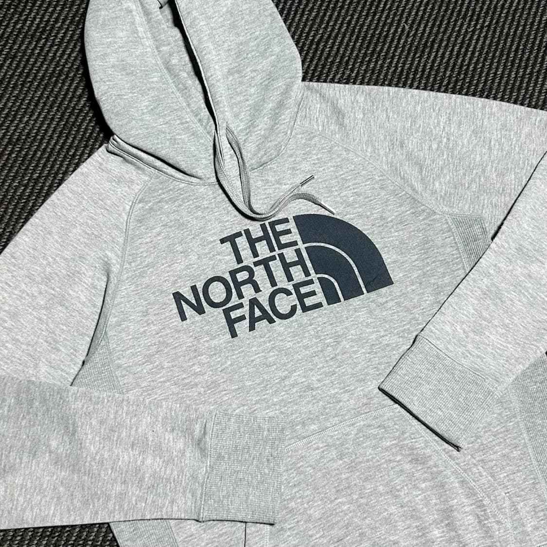 [M] Northface 노스페이스 그레이 빅로고 후드티 상품이미지2