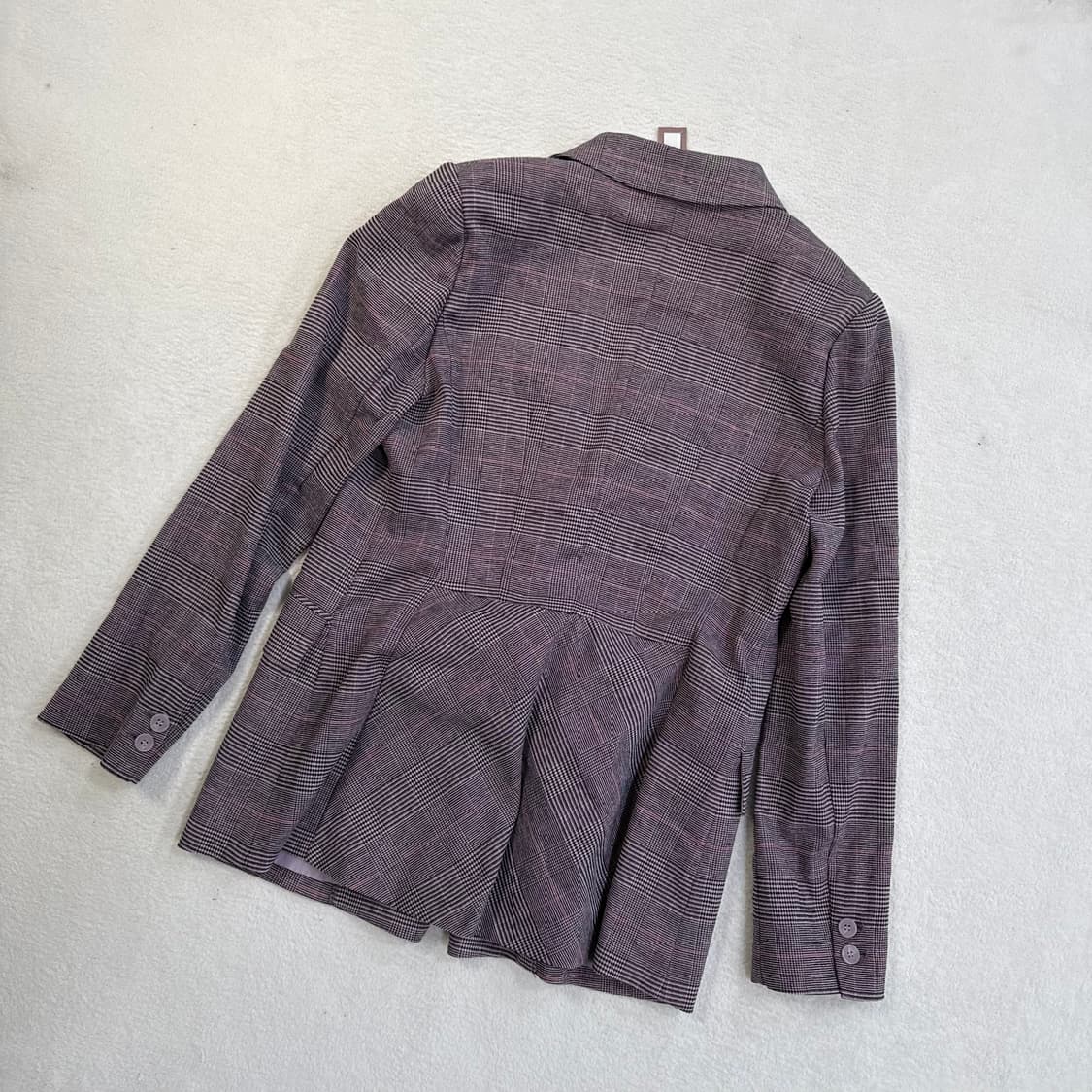 77 모르간 여성 체크 블레이저 자켓 0410T 상품이미지2