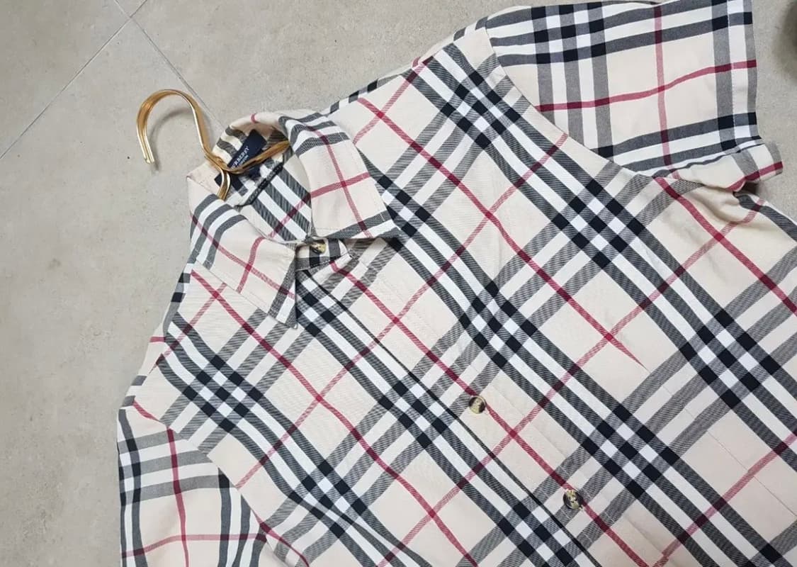정품 버버리 채크 원피스.66. 상품이미지2