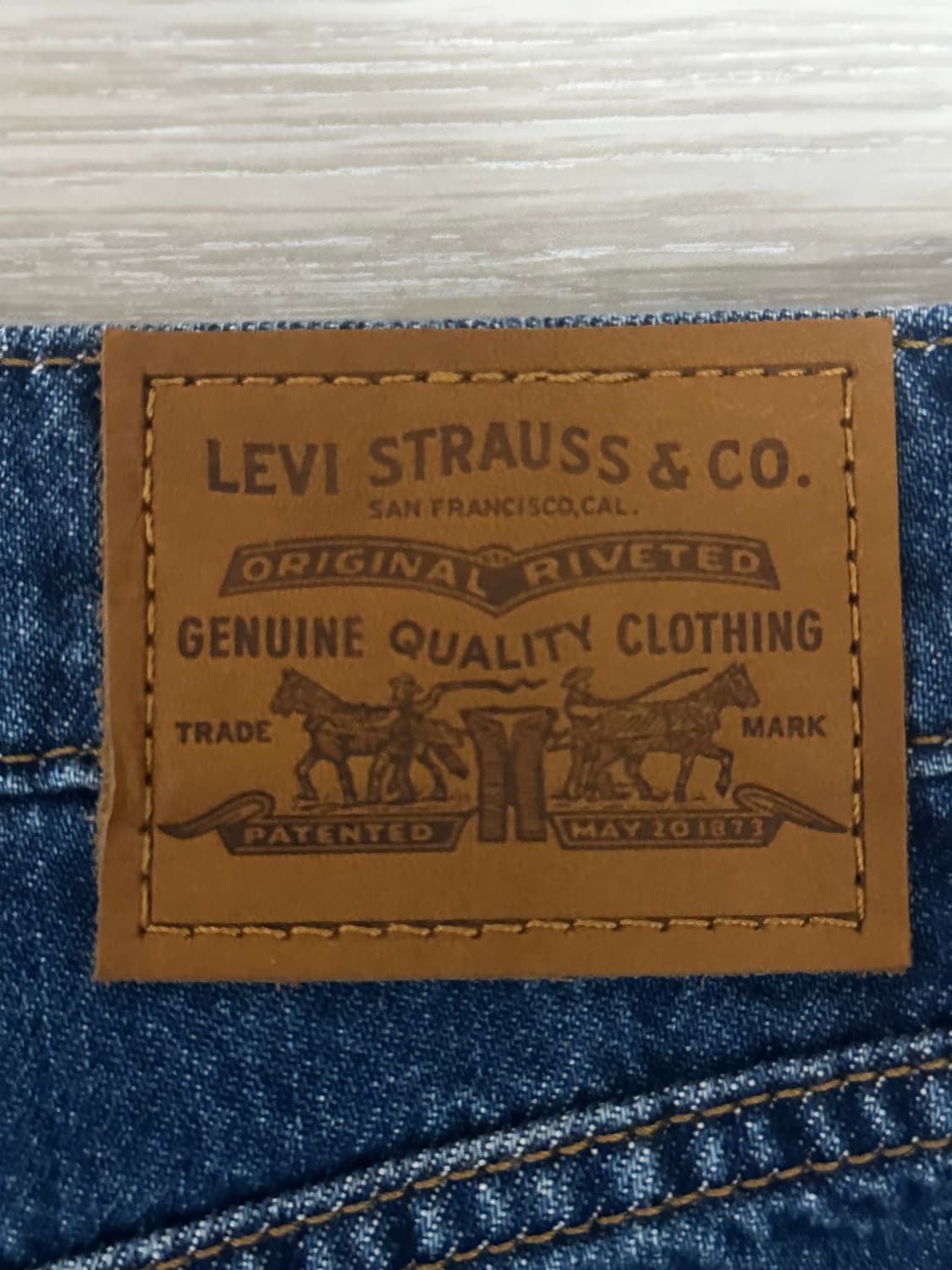 (W) LEVI STRAUSS & CO. 데님팬츠 상품이미지3