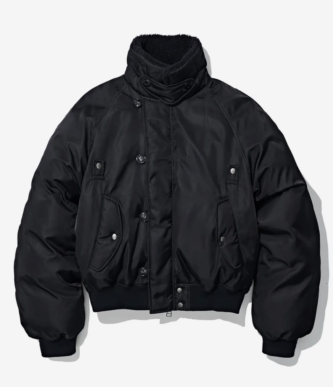 파르티멘토 1950 N2B 밀리터리 숏 파카 블랙 상품이미지1