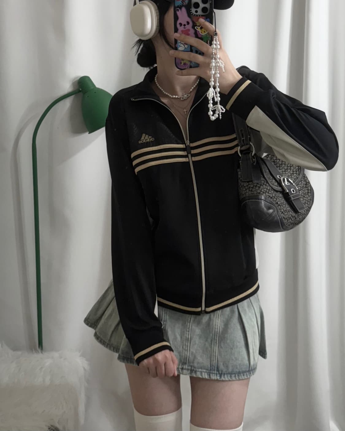아디다스 블랙 & 골드 져지 상품이미지2