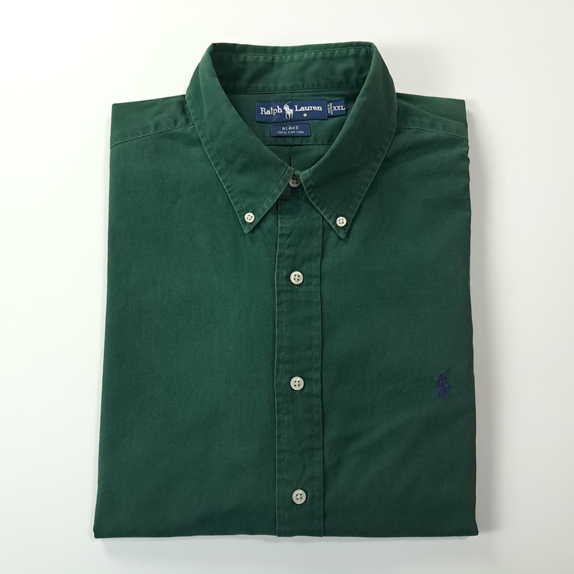 CK812 2XL 폴로 90s 포레스트그린 셔츠 남방 상품이미지7
