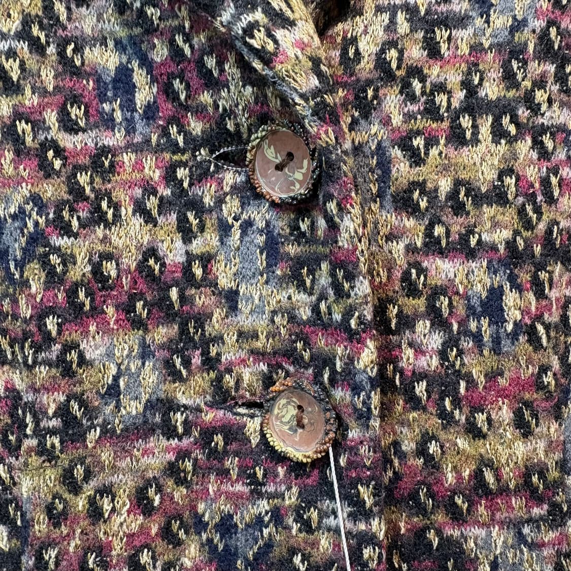 [42] MISSONI 미쏘니 트위드 패턴 코트 상품이미지2